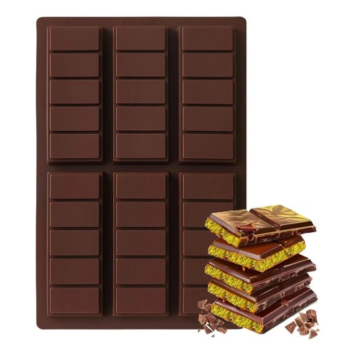 MOLDE TABLETAS BARRAS DE CHOCOLATES GRANDE 6 CAVIDADES MOLDE TABLETAS BARRAS DE CHOCOLATES GRANDE 6 CAVIDADES