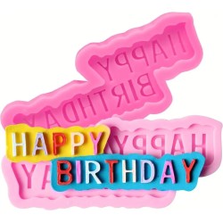 MOLDE HAPPY BIRTHDAY MINI PLANO