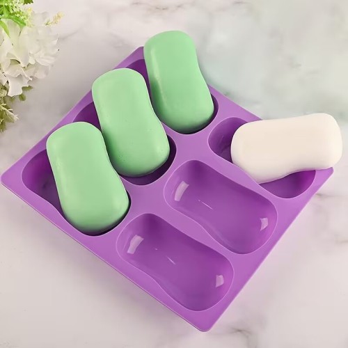 MOLDE DE JABONES TOCADOR DOVE 6 CAVIDADES MOLDE DE JABONES TOCADOR DOVE 6 CAVIDADES