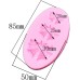 MOLDE CAMPANAS MINI 3 CAVIDADES PLANAS PEQUEÑAS