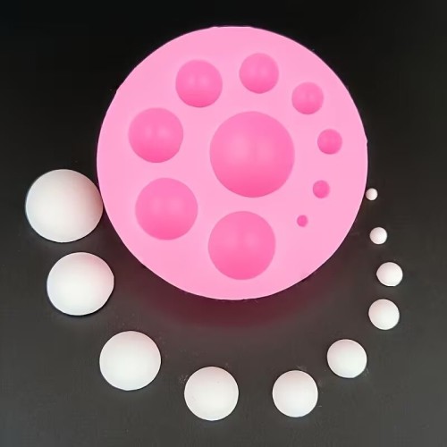 MOLDE MINI BOLAS PLANOS 10 CAVIDADES MOLDE MINI BOLAS PLANOS 10 CAVIDADES
