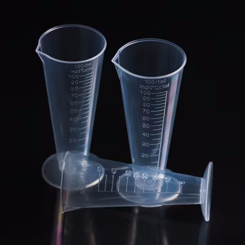 VASOS MEDIDORES 100 ML PLASTICO EMBUDO VASOS MEDIDORES 100 ML PLASTICO EMBUDO