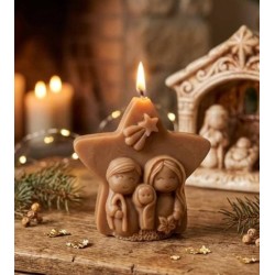 MOLDE MINI NACIMIENTO ESTRELLA NAVIDAD