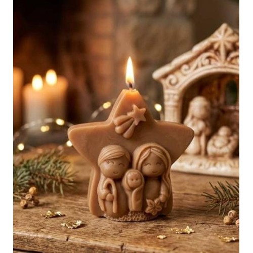 MOLDE MINI NACIMIENTO ESTRELLA NAVIDAD MOLDE MINI NACIMIENTO ESTRELLA NAVIDAD