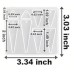 MOLDE LLAVERO, ZARCILLOS, DIJES PLANOS 8 CAVIDADES RESINA TRIANGULO LARGO MOLDE LLAVERO, ZARCILLOS, DIJES PLANOS 8 CAVIDADES RESINA TRIANGULO LARGO