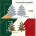 MOLDE MINI ARBOL NAVIDAD PARA ZARCILLOS O COLGANTES MOLDE MINI ARBOL NAVIDAD PARA ZARCILLOS O COLGANTES