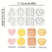 MOLDE MINI GALLETAS 8 CAVIDADES 4 DISEÑOS MOLDE MINI GALLETAS 8 CAVIDADES 4 DISEÑOS