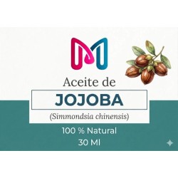 ACEITE 100% VEGANO NATURAL DE JOJOBA PARA COSMETICA 30 ML