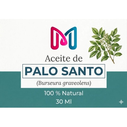 ACEITE 100% VEGANO NATURAL DE PALO SANTO PARA COSMETICA 30 ML