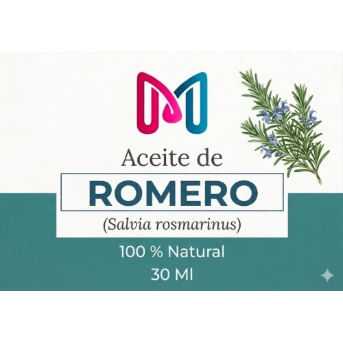 ACEITE 100% VEGANO NATURAL DE ROMERO PARA COSMETICA 30 ML