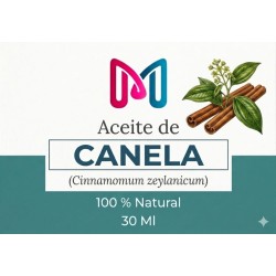 ACEITE 100% VEGANO NATURAL DE CANELA PARA COSMETICA 30 ML
