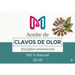 ACEITE 100% VEGANO NATURAL DE CLAVOS DE OLOR PARA COSMETICA 30 ML