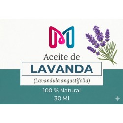 ACEITE 100% VEGANO NATURAL DE LAVANDA PARA COSMETICA 30 ML
