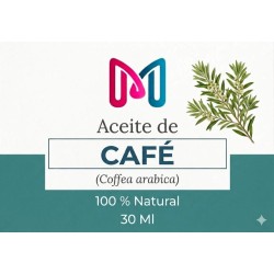 ACEITE 100% VEGANO NATURAL DE CAFE  PARA COSMETICA 30 ML