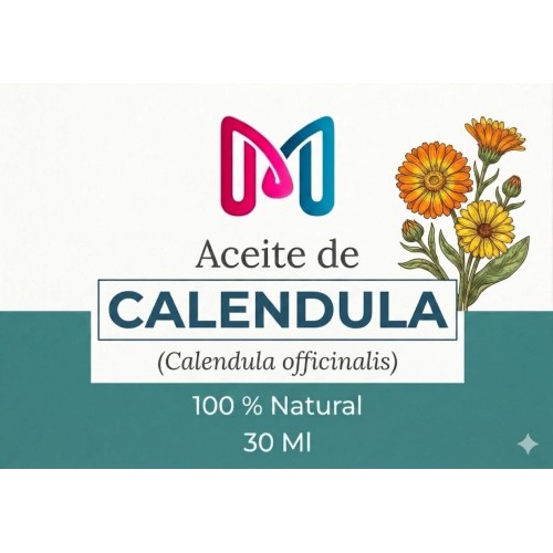 ACEITE 100% VEGANO NATURAL DE CALENDULA  PARA COSMETICA 30 ML