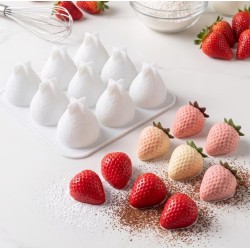 MOLDE FRESAS 9 CAVIDADES MOLDE FRESAS 9 CAVIDADES
