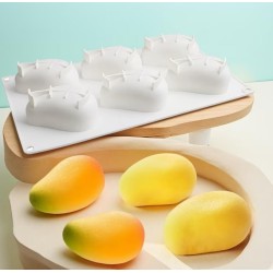 MOLDE MANGOS 6 CAVIDADES MEDIANOS MOLDE MANGOS 6 CAVIDADES MEDIANOS