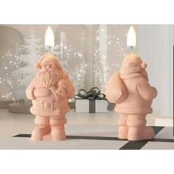MOLDE DE SANTA CLAUS 3D PARADO