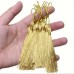 BORLAS COLGANTES DORADAS X 10 UNIDADES
