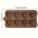 MOLDE CORAZONES DIAMANTADOS 8 CAVIDADES MOLDE CORAZONES DIAMANTADOS 8 CAVIDADES