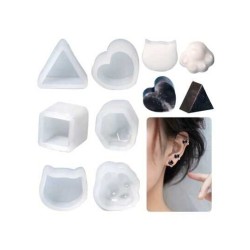 MOLDE ZARCILLOS MINI 6 UNIDADES
