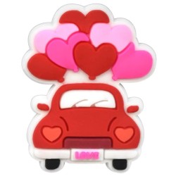 DIJES DE GOMA CARRO CORAZONES x UNIDAD