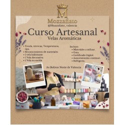 CURSO ARTESANAL VELAS AROMATICAS