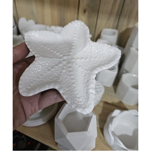 PIEZAS DE CEMENTO BASE ESTRELLA DE MAR DISEÑO