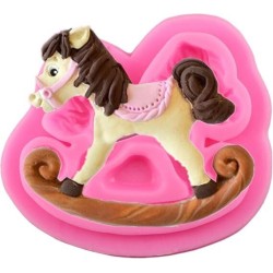 MOLDE CABALLO BEBE PLANO
