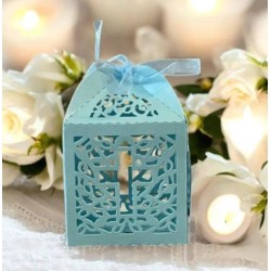 CAJAS PARA DECORACIONES COLOR AZUL