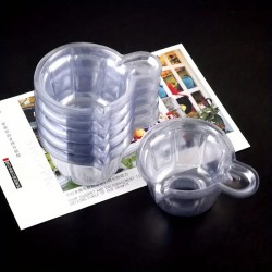 TAZAS MEZCLADORAS PLASTICAS X 10 UND