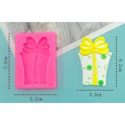 MOLDE CAJA DE REGALO PLANO PEQUEÑO