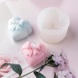 MOLDE DE CORAZON REGALO 3D