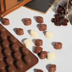 MOLDE GRANOS DE CAFE 55 CAVIDADES
