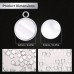 BASES REDONDAS PARA ZARCILLOS, PULSERAS, COLLARES. 5 UNIDADES BASES REDONDAS PARA ZARCILLOS, PULSERAS, COLLARES. 5 UNIDADES