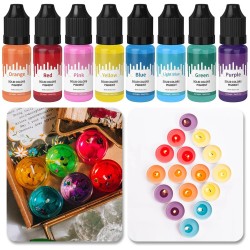 COLORANTES LIQUIDO PARA RESINA EPOXICA. 10 ML UNIDAD
