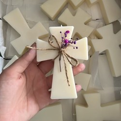 MOLDE DE CRUZ LISA 3D