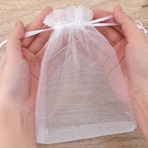 BOLSAS DE ORGANZA BLANCA 10 UNIDADES BOLSAS DE ORGANZA BLANCA 10 UNIDADES