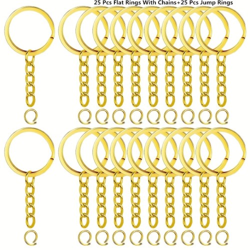 AROS PARA LLAVEROS DORADOS 10 UNIDADES AROS PARA LLAVEROS DORADOS 10 UNIDADES