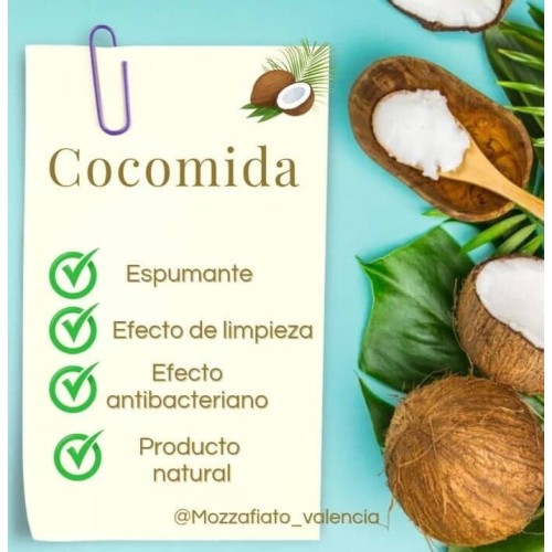 COCOAMIDA (ESPUMANTE PARA JABONES NATURAL) 30 ML COCOAMIDA (ESPUMANTE PARA JABONES NATURAL) 30 ML