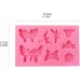 MOLDE MARIPOSAS PLANAS 8 CAVIDADES MOLDE MARIPOSAS PLANAS 8 CAVIDADES