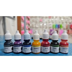 COLORANTES PARA VELAS LIQUIDO 10 ML NACIONAL