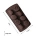 MOLDE HUEVO DE PASCUA PLANO 8 CAVIDADES MOLDE HUEVO DE PASCUA PLANO 8 CAVIDADES