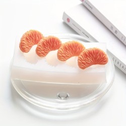 MOLDE RODAJAS DE MANDARINA 4 CAVIDADES MOLDE RODAJAS DE MANDARINA 4 CAVIDADES