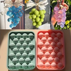 MOLDE RACIMO DE UVAS 25 CAVIDADES  MAS REGALO SILICONA