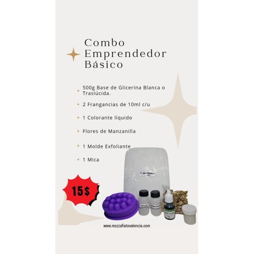 (A) COMBO EMPREDEDOR BASICO JABONES (A) COMBO EMPREDEDOR BASICO JABONES