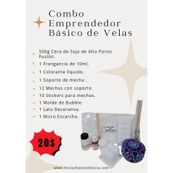 (A) COMBO EMPREDEDOR  BASICO VELAS