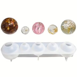 MOLDE MINI ESFERAS 5 CAVIDADES