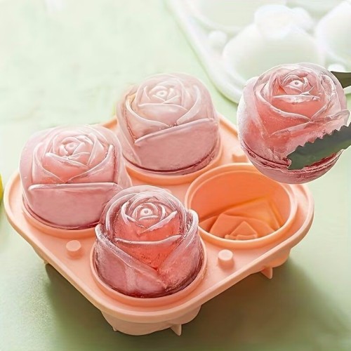 MOLDE ROSAS MEDIANA 4 CAVIDADES MOLDE ROSAS MEDIANA 4 CAVIDADES