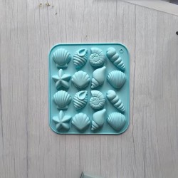 MOLDE PIEZAS MARINAS 2D 16 CAVIDADES